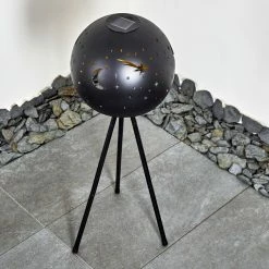 Hofstein Paralia Solarleuchte LED Schwarz, 1-flammig -Günstiges Solarleuchten Geschäft paralia solarleuchte h3326442 4