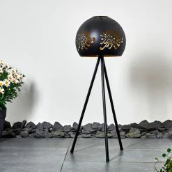 Hofstein Paralia Solarleuchte LED Schwarz, 1-flammig -Günstiges Solarleuchten Geschäft paralia solarleuchte h3326527 14