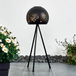 Hofstein Paralia Solarleuchte LED Schwarz, 1-flammig -Günstiges Solarleuchten Geschäft paralia solarleuchte h3326527 8