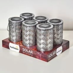 Hofstein Parikia 6er Set Solarleuchte LED Silber, Kupferfarben, 1-flammig 29 Hofstein Parikia 6er Set Solarleuchte LED Silber, Kupferfarben, 1-flammig -Günstiges Solarleuchten Geschäft parikia 6er set solarleuchte h3328552 13