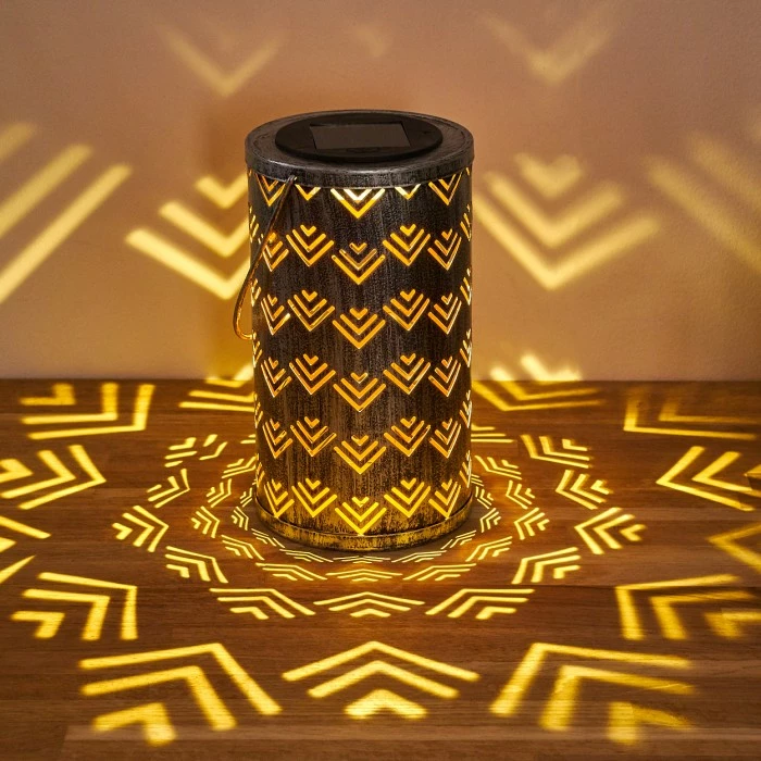 Hofstein Parikia 6er Set Solarleuchte LED Silber, Kupferfarben, 1-flammig 8 Hofstein Parikia 6er Set Solarleuchte LED Silber, Kupferfarben, 1-flammig – Bild 6