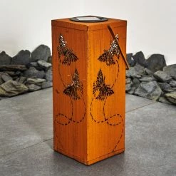 Hofstein Parikia Solarleuchte LED Rostfarben, 1-flammig -Günstiges Solarleuchten Geschäft parikia solarleuchte h3327647 18