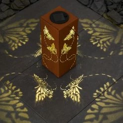 Hofstein Parikia Solarleuchte LED Rostfarben, 1-flammig -Günstiges Solarleuchten Geschäft parikia solarleuchte h3327647 19