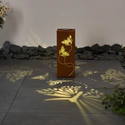 Hofstein Parikia Solarleuchte LED Rostfarben, 1-flammig -Günstiges Solarleuchten Geschäft parikia solarleuchte h3327647 2