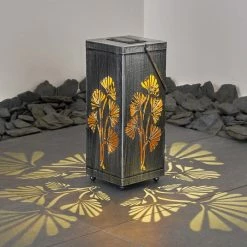 Hofstein Parikia Solarleuchte LED Silber, Kupferfarben, 1-flammig -Günstiges Solarleuchten Geschäft parikia solarleuchte h3327883 2