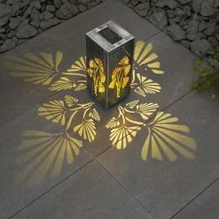 Hofstein Parikia Solarleuchte LED Silber, Kupferfarben, 1-flammig -Günstiges Solarleuchten Geschäft parikia solarleuchte h3327883 3