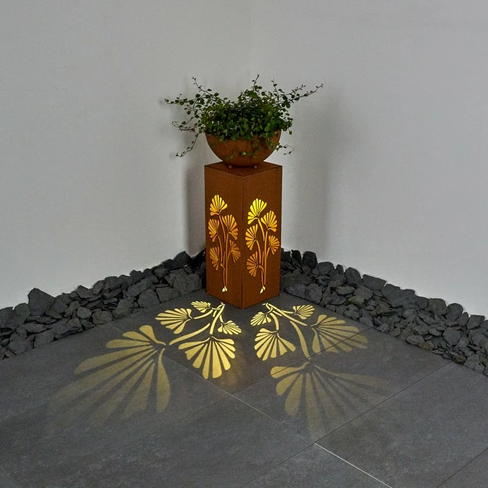 Hofstein Parikia Solarleuchte LED Rostfarben, 1-flammig 17 Hofstein Parikia Solarleuchte LED Rostfarben, 1-flammig – Bild 15