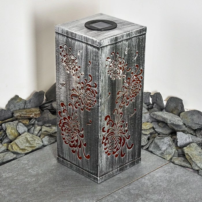 Hofstein Parikia Solarleuchte LED Silber, 1-flammig 13 Hofstein Parikia Solarleuchte LED Silber, 1-flammig – Bild 11