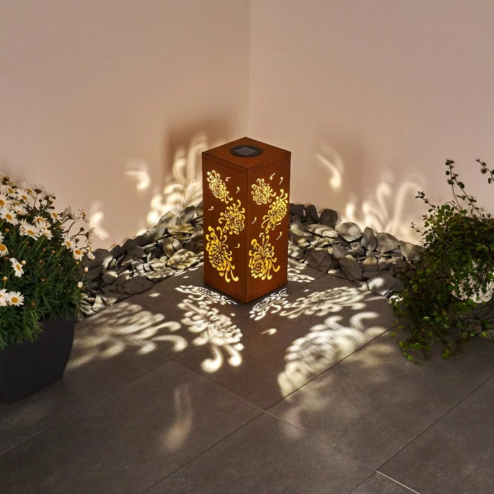 Hofstein Parikia Solarleuchte LED Braun, 1-flammig 8 Hofstein Parikia Solarleuchte LED Braun, 1-flammig – Bild 6