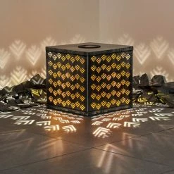 Hofstein Parikia Solarleuchte LED Silber, Kupferfarben, 1-flammig -Günstiges Solarleuchten Geschäft parikia solarleuchte h3331644 14