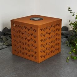 Hofstein Parikia Solarleuchte LED Rostfarben, 1-flammig -Günstiges Solarleuchten Geschäft parikia solarleuchte h3331668 10