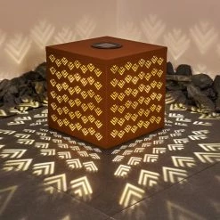 Hofstein Parikia Solarleuchte LED Rostfarben, 1-flammig -Günstiges Solarleuchten Geschäft parikia solarleuchte h3331668 11