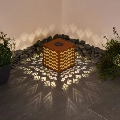 Hofstein Parikia Solarleuchte LED Rostfarben, 1-flammig -Günstiges Solarleuchten Geschäft parikia solarleuchte h3331668 5