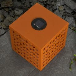 Hofstein Parikia Solarleuchte LED Rostfarben, 1-flammig -Günstiges Solarleuchten Geschäft parikia solarleuchte h3331668 6