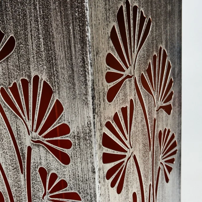 Hofstein Parikia Solarleuchte LED Schwarz, Silber, Kupferfarben, 1-flammig 5 Hofstein Parikia Solarleuchte LED Schwarz, Silber, Kupferfarben, 1-flammig – Bild 3