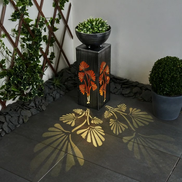 Hofstein Parikia Solarleuchte LED Schwarz, Silber, Kupferfarben, 1-flammig 9 Hofstein Parikia Solarleuchte LED Schwarz, Silber, Kupferfarben, 1-flammig – Bild 7