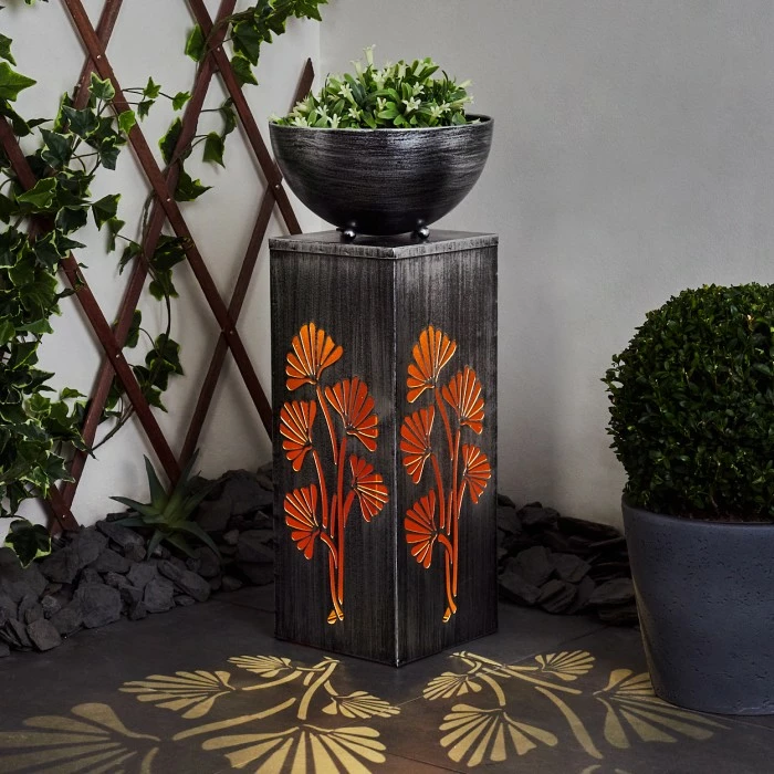 Hofstein Parikia Solarleuchte LED Schwarz, Silber, Kupferfarben, 1-flammig 11 Hofstein Parikia Solarleuchte LED Schwarz, Silber, Kupferfarben, 1-flammig – Bild 9