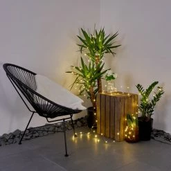 Hofstein Pistoia Solarlichterkette LED Weiß, 120-flammig -Günstiges Solarleuchten Geschäft pistoia solarlichterkette h3371169 7