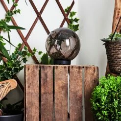 Hofstein Pollenca Solar-Kugelleuchte LED Schwarz, 30-flammig -Günstiges Solarleuchten Geschäft pollenca solar kugelleuchte h3394649 10