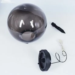 Hofstein Pollenca Solar-Kugelleuchte LED Schwarz, 40-flammig 18 Hofstein Pollenca Solar-Kugelleuchte LED Schwarz, 40-flammig -Günstiges Solarleuchten Geschäft pollenca solar kugelleuchte h3420348 4