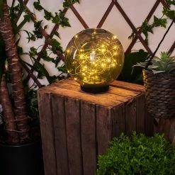 Hofstein Pollenca Solar-Kugelleuchte LED Schwarz, 40-flammig 20 Hofstein Pollenca Solar-Kugelleuchte LED Schwarz, 40-flammig -Günstiges Solarleuchten Geschäft pollenca solar kugelleuchte h3420348 6