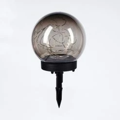 Hofstein Pollenca Solar-Kugelleuchte LED Schwarz, 20-flammig -Günstiges Solarleuchten Geschäft pollenca solar kugelleuchte h3425510 7