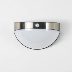 Hofstein Pori Aussenwandleuchte Solar LED Chrom, 1-flammig, Bewegungsmelder 19 Hofstein Pori Aussenwandleuchte Solar LED Chrom, 1-flammig, Bewegungsmelder -Günstiges Solarleuchten Geschäft pori aussenwandleuchte solar h3023600 2