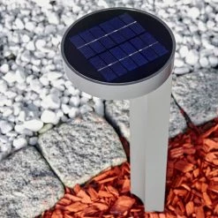 Hofstein Portmore Solarleuchte LED Grau, 1-flammig -Günstiges Solarleuchten Geschäft portmore solarleuchte h3301760 do1 6