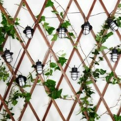 Hofstein Pozzuoli Solar-Lichterkette LED Schwarz, Weiß, 10-flammig -Günstiges Solarleuchten Geschäft pozzuoli solar lichterkette h3371084 11