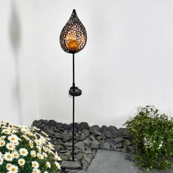 Hofstein Protaras Solarleuchte LED Schwarz, Kupferfarben, 1-flammig -Günstiges Solarleuchten Geschäft protaras solarleuchte h3328040 6