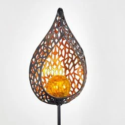 Hofstein Protaras Solarleuchte LED Schwarz, Kupferfarben, 1-flammig -Günstiges Solarleuchten Geschäft protaras solarleuchte h3328040 7