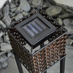 Hofstein Quarrata Solar-Wegeleuchte LED Schwarz, Braun, 1-flammig 14 Hofstein Quarrata Solar-Wegeleuchte LED Schwarz, Braun, 1-flammig -Günstiges Solarleuchten Geschäft quarrata solar wegeleuchte h3428924 2