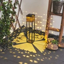 Hofstein Quarrata Solar-Wegeleuchte LED Schwarz, Braun, 1-flammig 20 Hofstein Quarrata Solar-Wegeleuchte LED Schwarz, Braun, 1-flammig -Günstiges Solarleuchten Geschäft quarrata solar wegeleuchte h3428924 8