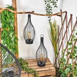 Hofstein Quillagua Solartischleuchte 2er Set LED Schwarz, 1-flammig -Günstiges Solarleuchten Geschäft quillagua solartischleuchte 2er set h3607794 9