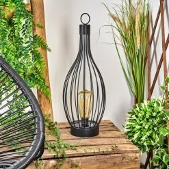 Hofstein Quillagua Solartischleuchte LED Schwarz, 1-flammig -Günstiges Solarleuchten Geschäft quillagua solartischleuchte h3607756 4