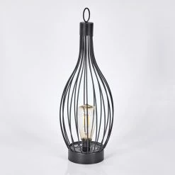 Hofstein Quillagua Solartischleuchte LED Schwarz, 1-flammig -Günstiges Solarleuchten Geschäft quillagua solartischleuchte h3607756 7