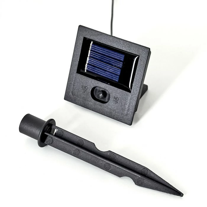 Hofstein Rapallo Solarleuchte LED Silber, 30-flammig 14 Hofstein Rapallo Solarleuchte LED Silber, 30-flammig – Bild 12