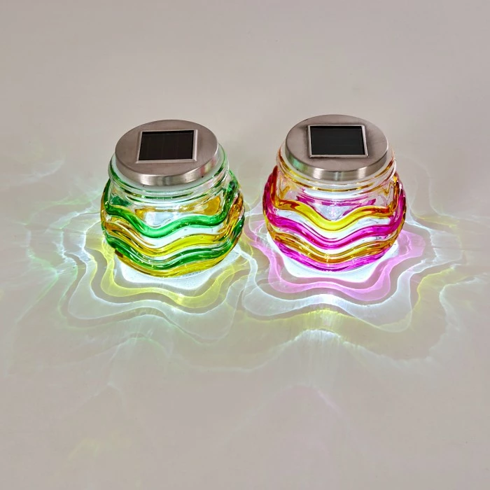 Hofstein Raven Solarleuchte 12er Set LED Gelb, Grün, Orange, 1-flammig 8 Hofstein Raven Solarleuchte 12er Set LED Gelb, Grün, Orange, 1-flammig – Bild 6