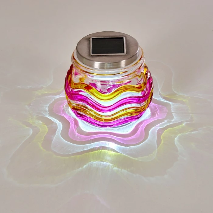 Hofstein Raven Solarleuchte 12er Set LED Gelb, Grün, Orange, 1-flammig 11 Hofstein Raven Solarleuchte 12er Set LED Gelb, Grün, Orange, 1-flammig – Bild 9