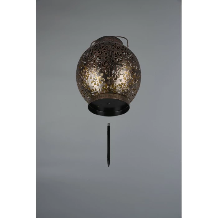 Reality Camiri Solar-Außentischleuchte LED Kupferfarben, 1-flammig 5 Reality Camiri Solar-Außentischleuchte LED Kupferfarben, 1-flammig – Bild 3