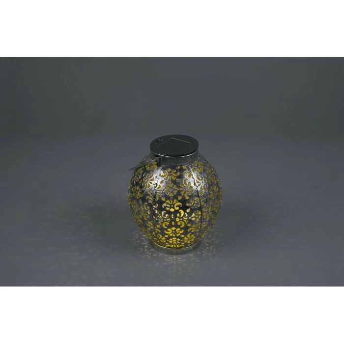 Reality Camiri Solar-Außentischleuchte LED Silber, Antik, 1-flammig 3 Reality Camiri Solar-Außentischleuchte LED Silber, Antik, 1-flammig