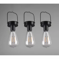 Reality Campus Solarleuchte LED Schwarz, 3-flammig -Günstiges Solarleuchten Geschäft reality campus solarleuchte r35146132 11