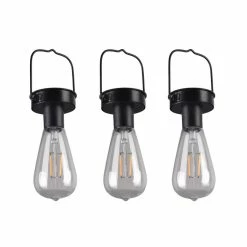 Reality Campus Solarleuchte LED Schwarz, 3-flammig -Günstiges Solarleuchten Geschäft reality campus solarleuchte r35146132 6