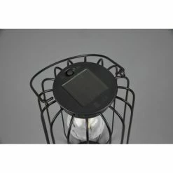 Reality Cotoca Solar-Au&szlig;entischleuchte LED Schwarz, 1-flammig -Günstiges Solarleuchten Geschäft reality cotoca solar aussentischleuchte r55316132 2