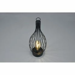 Reality Mairana Außentischleuchte LED Schwarz, 1-flammig -Günstiges Solarleuchten Geschäft reality mairana aussentischleuchte r55306132 5