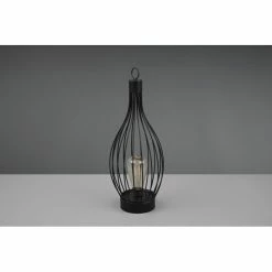 Reality Mairana Außentischleuchte LED Schwarz, 1-flammig -Günstiges Solarleuchten Geschäft reality mairana aussentischleuchte r55306132 6