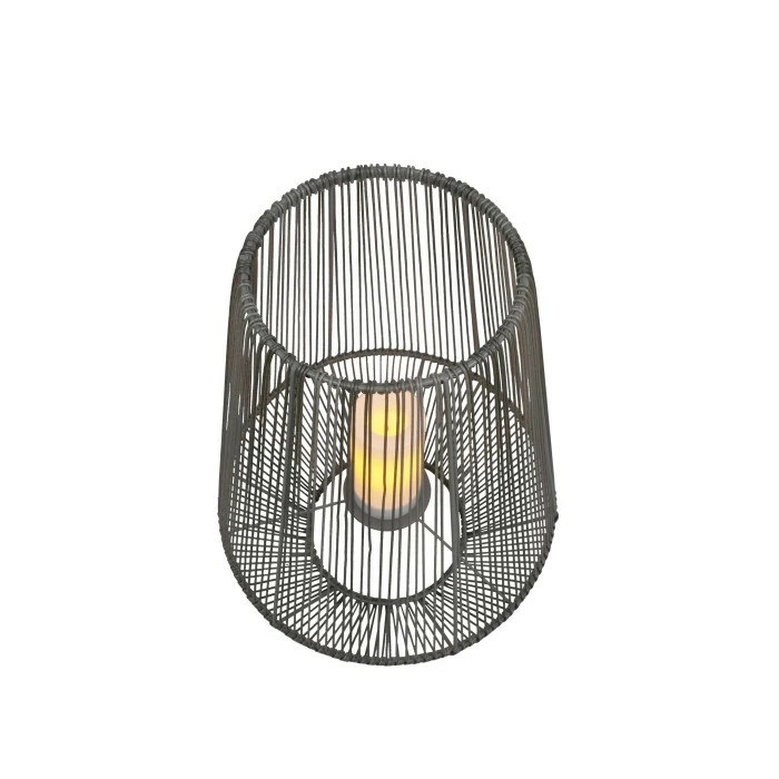 Reality Mineros Solar-Außentischleuchte LED Grau, 1-flammig 4 Reality Mineros Solar-Außentischleuchte LED Grau, 1-flammig – Bild 2