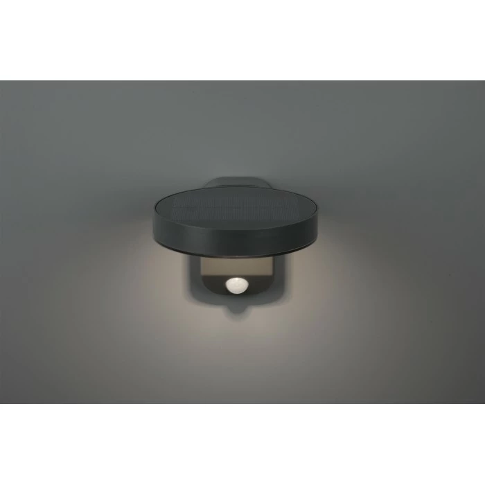 Reality Posadas Solar-Außenwandleuchte LED Anthrazit, 1-flammig, Bewegungsmelder 9 Reality Posadas Solar-Außenwandleuchte LED Anthrazit, 1-flammig, Bewegungsmelder – Bild 7