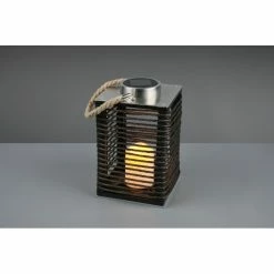 Reality Santana Außentischleuchte LED Schwarz, 1-flammig