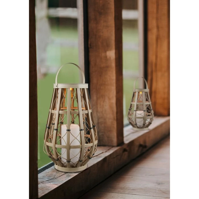 Reality Vinto Solar-Außentischleuchte LED Beige, 1-flammig 4 Reality Vinto Solar-Außentischleuchte LED Beige, 1-flammig – Bild 2